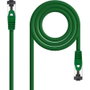 CABLE DE RED LATIGUILLO SSTP CAT8.1 AWG26 1 M VERDE NANOCABLE